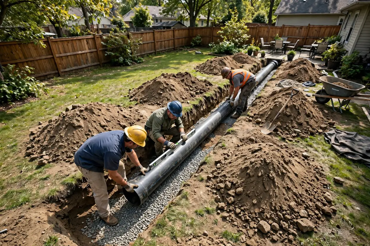Sewer Line Installation you can count on