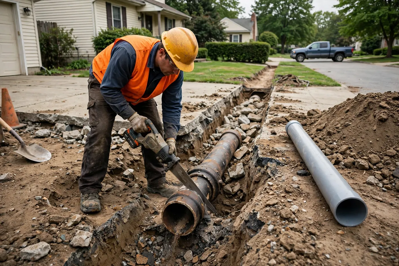 Sewer Line Repair