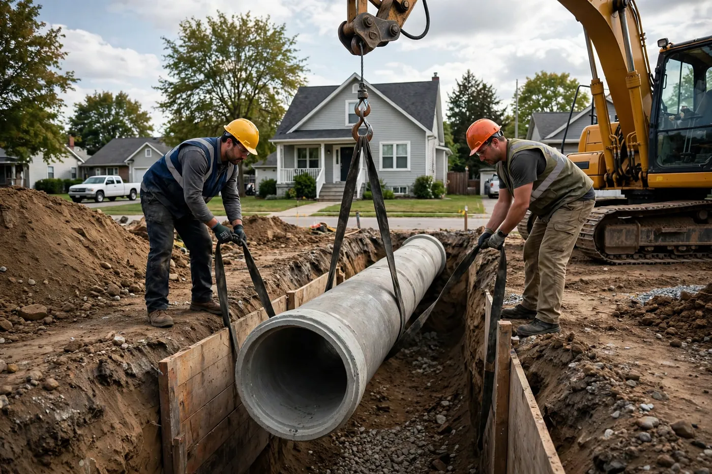 Sewer Line Replacement