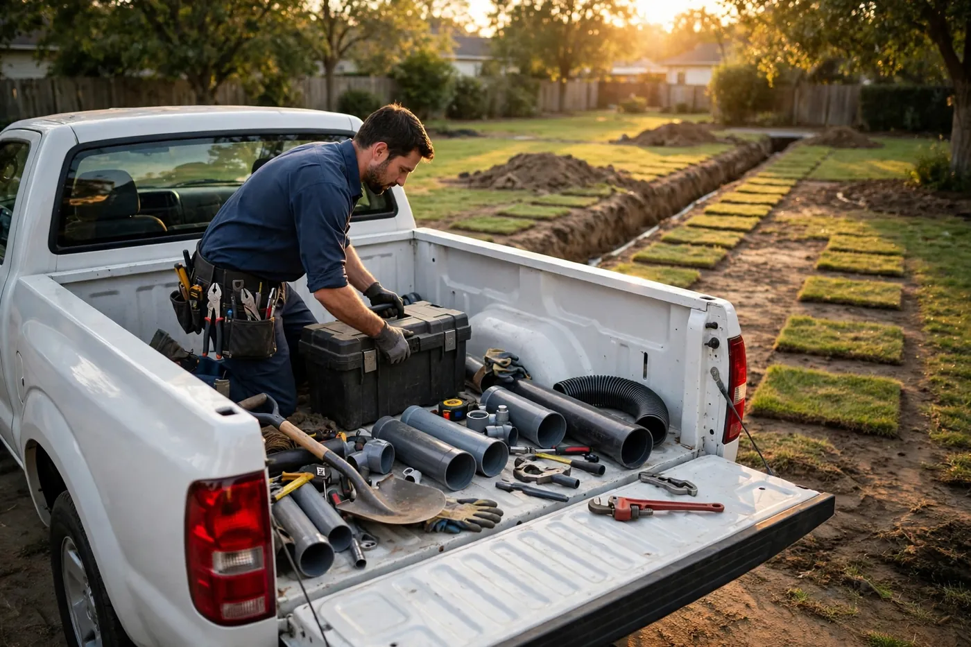 Sewer Line Installation
