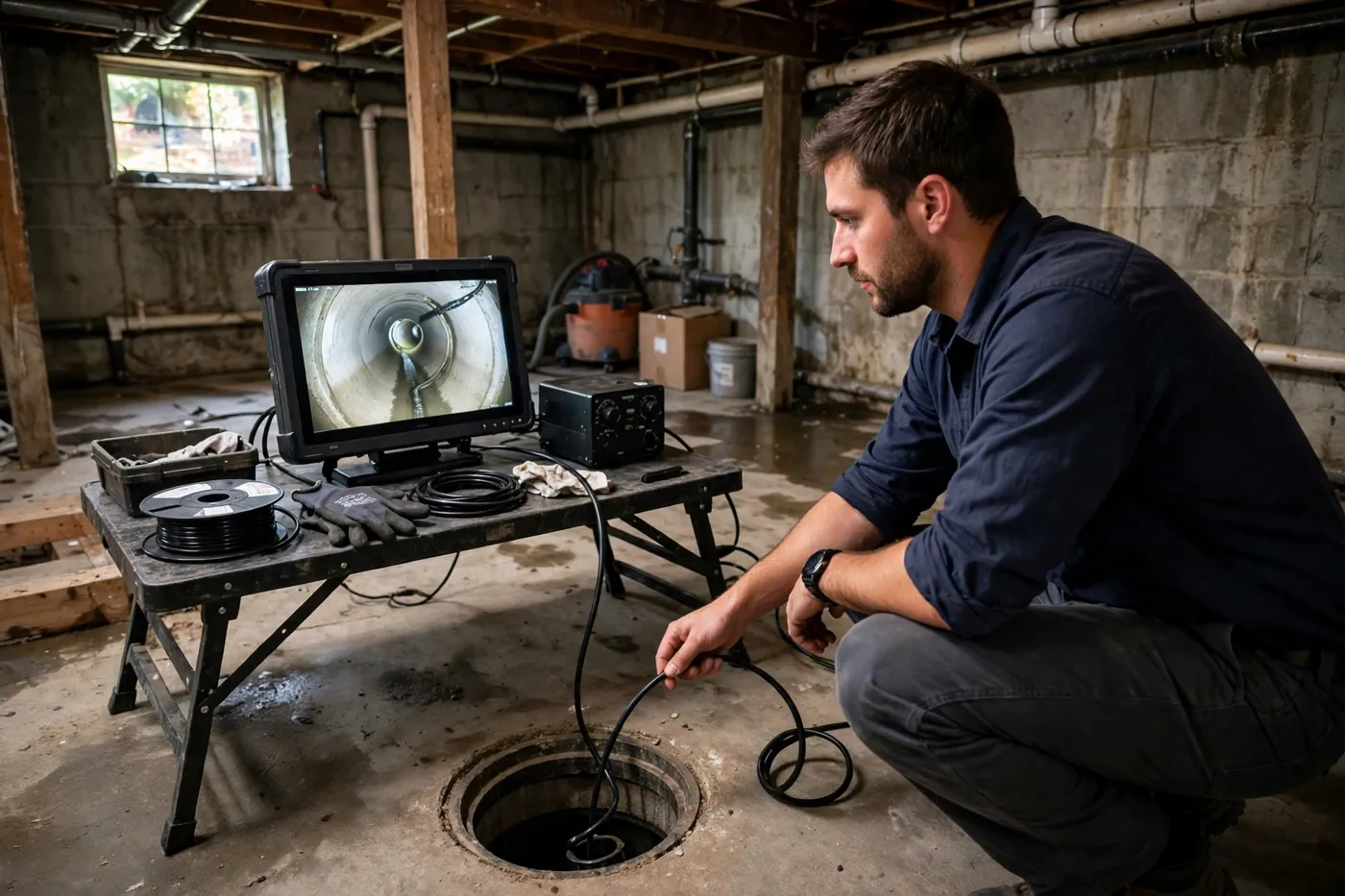 Sewer Camera Inspection